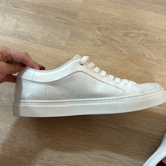 Paul Smith White Sneakers sz 9/43- only worn 2 times - Picture 5 of 6